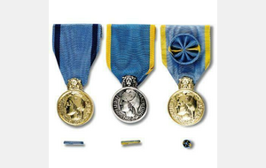 Médaillé(e)s Argent et Or - juillet 2023